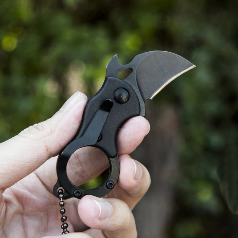Stainless Steel Keychain Pocket Knife
